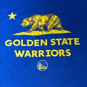 NWOT - 🏀 Fanatics Blue Golden State Warriors T-Shirt